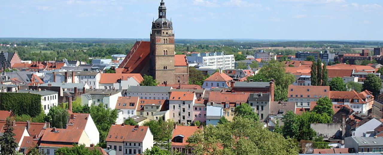 Brandenburg an der Havel vom Skyliner während der BUGA 2015, Fotograf: Queryzo 